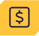 Speech bubbles with dollar signs icon